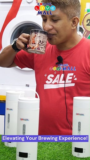 Sarap ng kape, dala ng Edmark Smart Portable Digital Kettle! ☕✨ Elevate your coffee brewing experience with a touch of innovation and elegance. Kaya i-brew mo na ang sarili mong perfect cup! ☕🔥 #EdmarkSmartKettle #InnovateWithElegance #BrewingRevolution #viral #kettle #digitalkettle #edmarkkettle #trending #viralvideo #edmarklreels | Edmark Live Mall