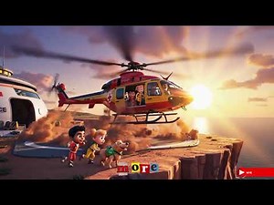 Helicopter Ride Song 🚁 | Up Up in the Sky for Kids | Satisfying World