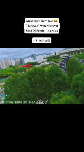 Myanmar New Year Festival - Thingyan Celebration