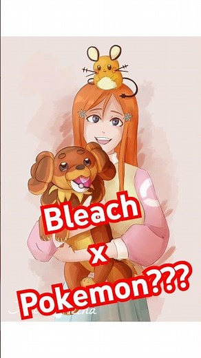 Part 1 of my Bleach x Pokémon crossover series! #art #pokemon #bleach #anime