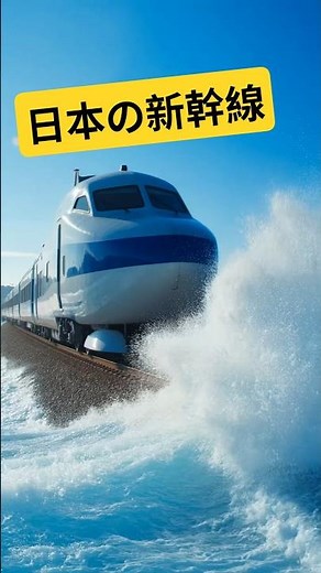 Japanese Bullet Train & Metro in Nature 🇯🇵 | 世界最速の日本の列車 | 4K Cinematic Shinkansen Short #train