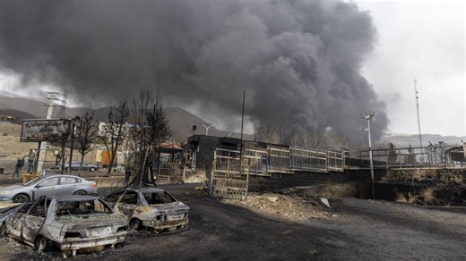 Toxic rain fell over Tehran as airstrikes hit oil facilities