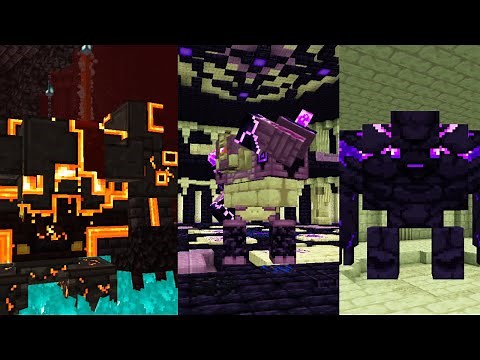 HARD BOSS FIGHT! L_Ender 's Cataclysm, Minecraft Mod (Showcase 1.16.5)