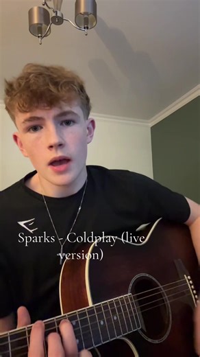 Sparks by Coldplay (live version) #fyp #guitar #sparks #coldplay #coldplayconcert over 16