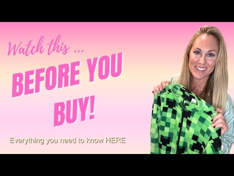 Cozy Minecraft Creeper Fleece Zip Up Jacket Review