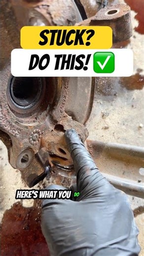 😤 Stuck Suspension? Do THIS #mechanic