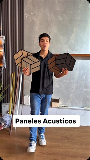  “Transforma tus espacios con estilo y silencio.” Nuestros paneles acústicos decorativos no solo absorben el ruido, también elevan el diseño de tus ambientes. Perfectos para oficinas, estudios, hogares y locales modernos. ✨ Estética, confort y elegancia en un solo panel. #diseñointerior #wpc #fyi #wallpanel #arquitectura | KuskallaImport | Facebook