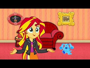 Blue's Clues and Sunset Shimmer: To Play Blue's Clues (The Anything Box)