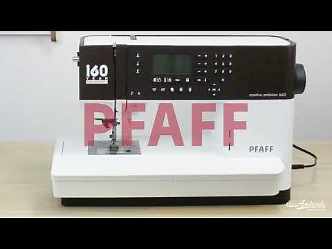 Máquina de Costura e Bordado Pfaff Ambition 640