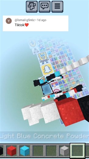 tik tok logo in pixel #trending