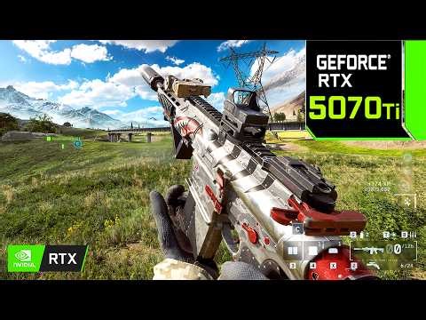 Battlefield 6 : RTX 5070 Ti 16GB + AMD Ryzen 7 9800X3D ( 4K OVERKILL Graphics DLSS )