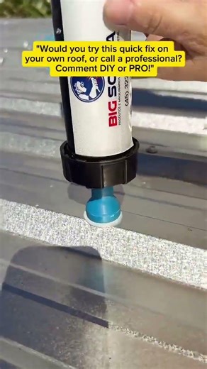 Instant Roof Leak Fix Tool | Fast Waterproof Repair on Metal Roofing 🔧💧