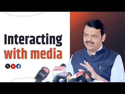 Media Interaction | Women Empowerment Through Self-Help Groups | CM Devendra Fadnavis
