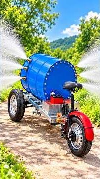 A brilliant idea! A genius farmer builds a vehicle 4