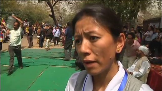 Graphic video: Protester sets himself on fire