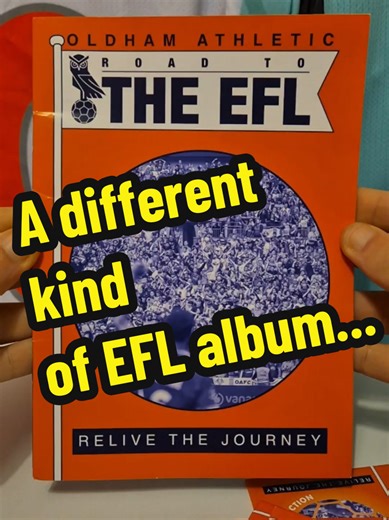 Oldham Athletic EFL Sticker Album Review and Insights