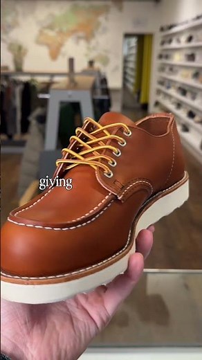 Red Wing Moc Toe Boots and Moc Oxford Shoes