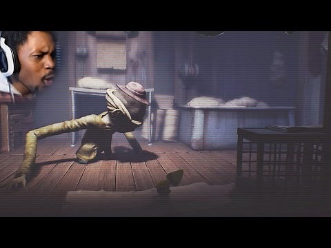 THIS DUDE IS BREATHING ON MY BACK MEAT | Little Nightmares (Part 2)