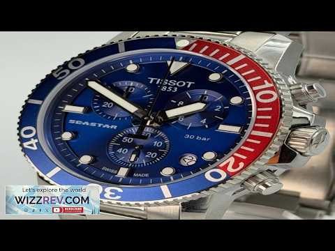 TISSOT Seastar 1000 Quartz Chrono Blue Dial Pepsi Swiss Watch T120.417.11.041.03