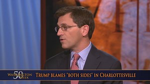46K views · 37 reactions | "We know where Donald Trump's heart is on this issue." Find out what else the panelists had to say about the president's back-and-forth response to Charlottesville in this week's #WashWeek extra. | Washington Week PBS | Facebook