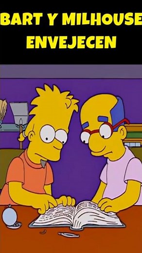 Bart and Milhouse Age the Simpsons #shorts #thesimpsons #homersimpson #bartsimpson #gokugoku
