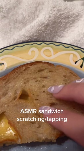 Relaxing ASMR Bread Tapping and Scratching Sounds