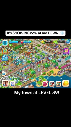 My Township at Level 39: A Winter Wonderland