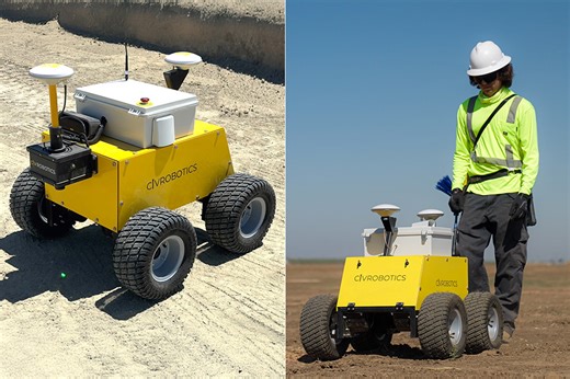 We Have Seen the Future of Construction Sites, and it Includes the CivDot Surveying Robot