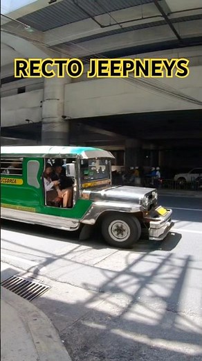 Recto Avenue Jeepney Traffic #pov #shorts