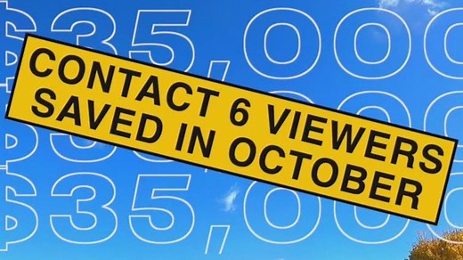 Contact 6 helps consumers save $35,000 in October 2025