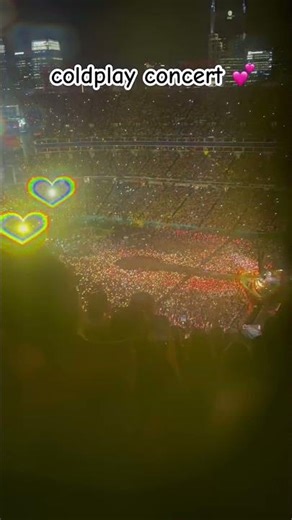 Coldplay Concert Through Moon Glasses | Stunning View ✨🕶️