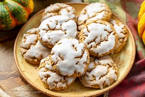 Spiced Pumpkin Oatmeal Cookies