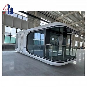 [Hot Item] Extendable Detachable Luxury Model Camping Cabin House Prefab Shipping Container House