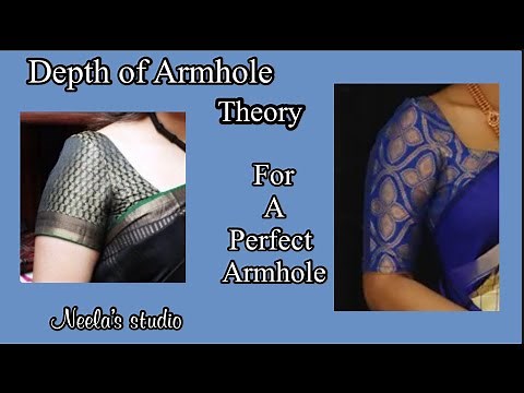 Depth of Armhole Theory. Step by step explanation. #howtogetperfectarmhole