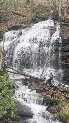 8.7K views · 172 reactions | Hemlock Hollow Falls flowing in Fayette County! | Southern West Virginia Online | Facebook