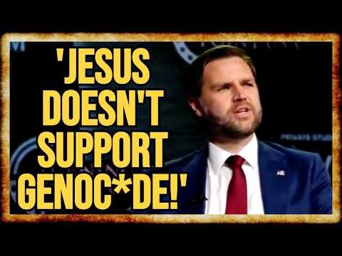 Vance PROTESTED Over Gaza at PATHETIC TP USA Event