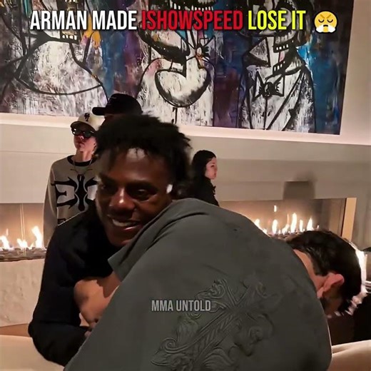 IShowSpeed Snapped Because of Arman...#ishowspeed #armantsarukyan #youtubeshorts #reaction