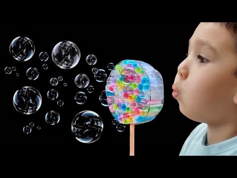 How To Make Bubble Maker At Home Very Simple & Easy