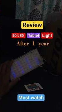 RGB LED Light Review | 1 Year Later | Budget Studio Setup
