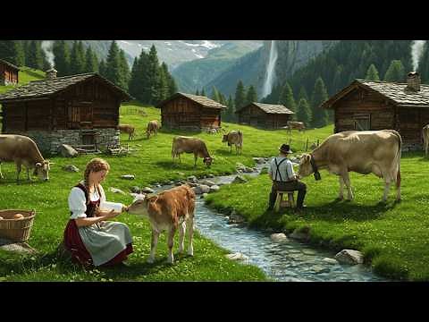 This Is Life in Switzerland's Most Isolated Villages: The Cowherds of the Swiss Alps