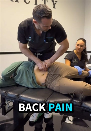 Tight hip flexors can actually cause low back pain. 😮 The same adhesions that block your hip flexor from stretching also limit its ability to contract. As a result, it can’t help stabilize your spine and pain shows up. 💥 #LowBackPain #HipFlexor #BackPainRelief #NerveAndMuscle #ManualTherapy ChronicPain