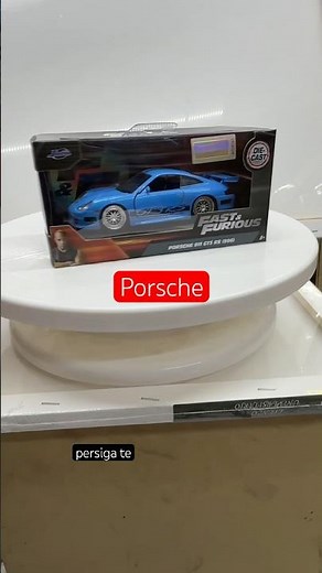 Porsche 911 GT3 RS Azul Rapidos y Furiosos Jada Escala 1/32 Metal Diecast Coleccion CDMX