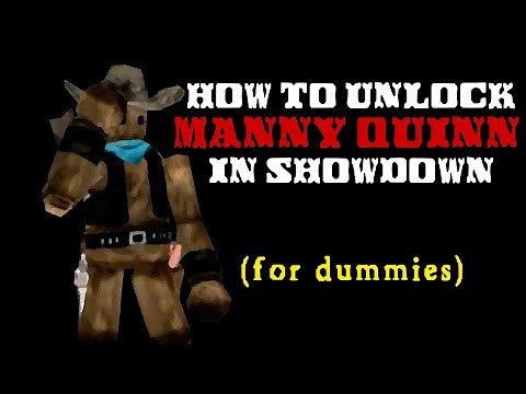 Red Dead Revolver - How To Unlock Manny Quinn In Showdown | #rdr #rdr2