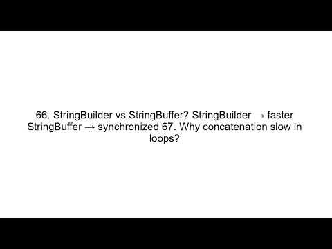 String Interview Questions and Answers (Beginner to Advanced)