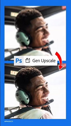 Photoshop 2025 Tips: Instantly Upscale Low-Resolution Images with AI! #Photoshop2025 #AdobeBeta