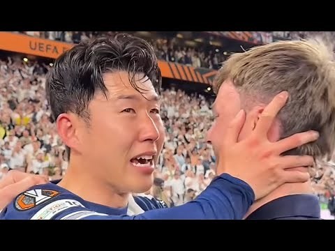 Son Heung-Min In Tears After Winning Europa League With Tottenham