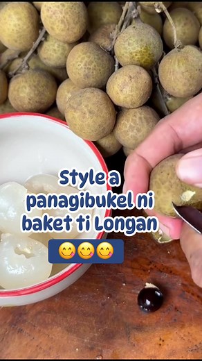 Fastest way to peel a longan😅😅😅 #fruitlover #healthyeating #dessert #DessertLovers #DessertLovers #longan #highlightseveryone #fbreels #fbreelsvideo #couplereels #goodvibesonly #goodvibes #couplelife #healthyfood #healthyliving | Rhey Arcelie Farinas