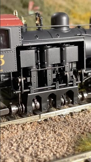 Marklin Trix Shay item 25700 Steam Locomotive with gear transmission