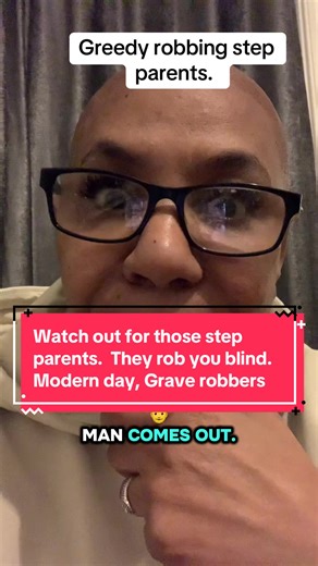 Greedy robbing step parents. Stealing your inheritance with a smile. #inheritancetheft #graverobbers #sendthemtoprison #familybetrayal #stepparents