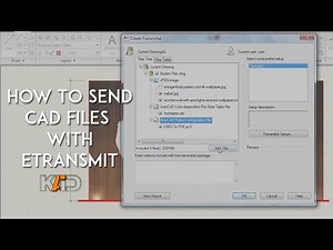 How To Send CAD Files Through Etransmit